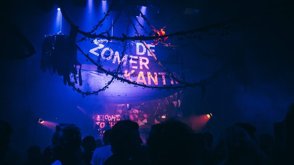 Our decor design and scenography of the Zomerkantine in the marktkantine, amsterdam summer of 2018.
